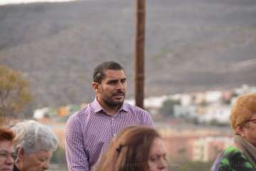 Procesión religiosa por el Valle de Jinámar-Telde (Foto F.J. Santana)